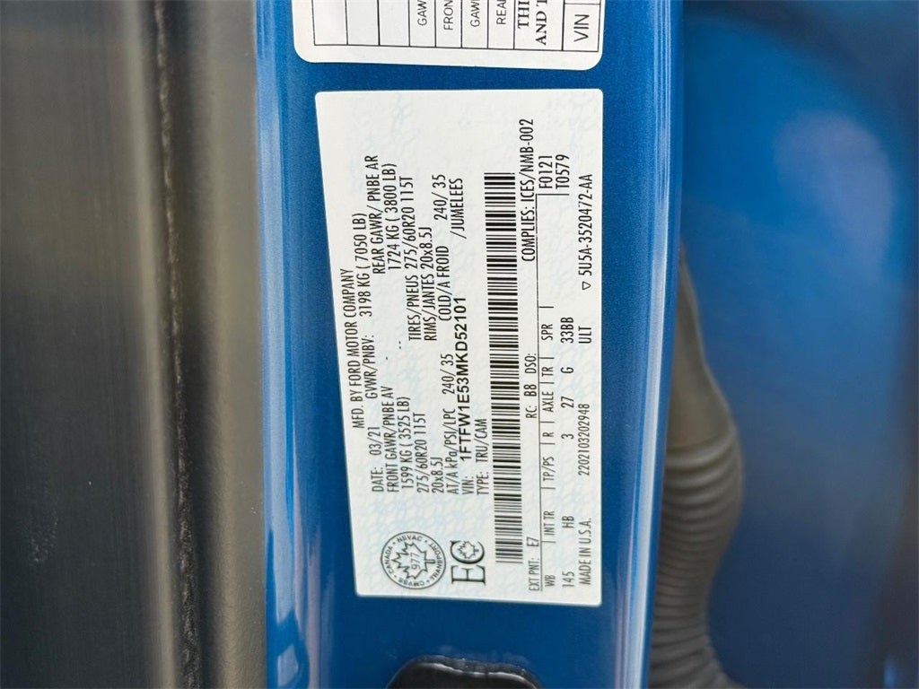 2021 Ford F-150 Lariat