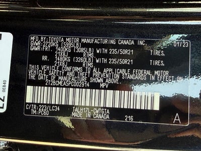 2023 Lexus RX 500h F SPORT Performance