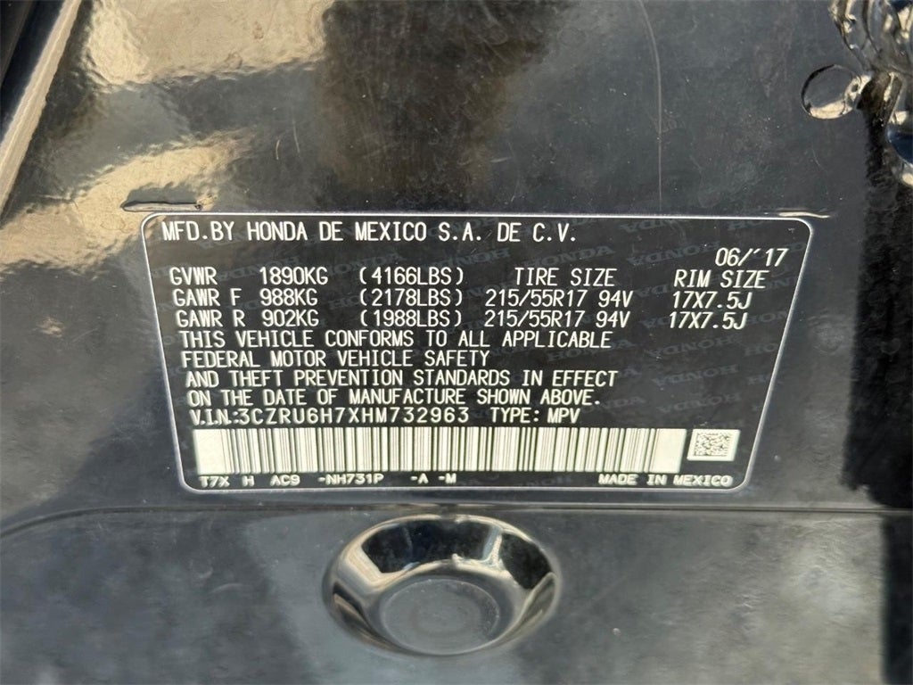 2017 Honda HR-V EX-L w/Navigation