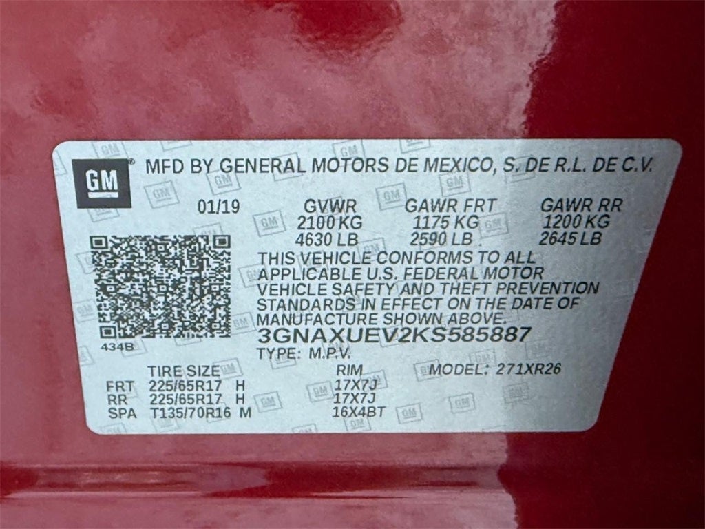 2019 Chevrolet Equinox LT