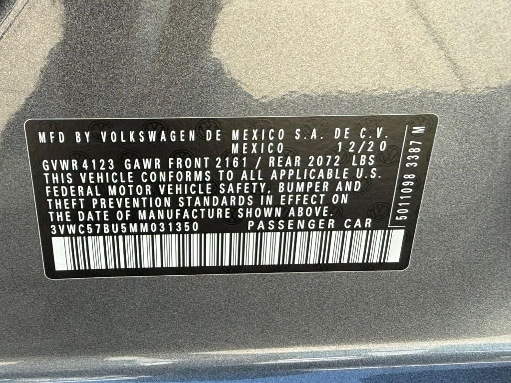 2021 Volkswagen Jetta 1.4T S