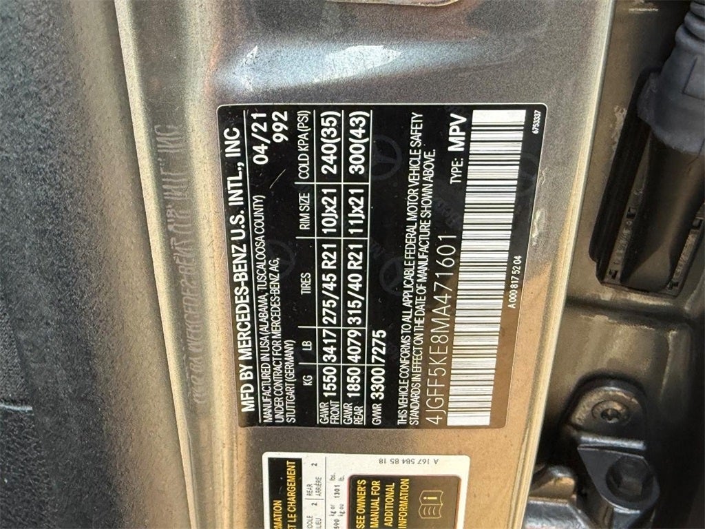 2021 Mercedes-Benz GLS GLS 450 4MATIC®