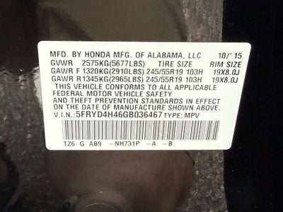 2016 Acura MDX 3.5L