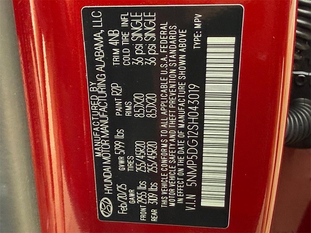 2025 Hyundai Santa Fe Hybrid Calligraphy