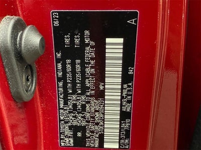 2023 Toyota Sienna Platinum 7 Passenger