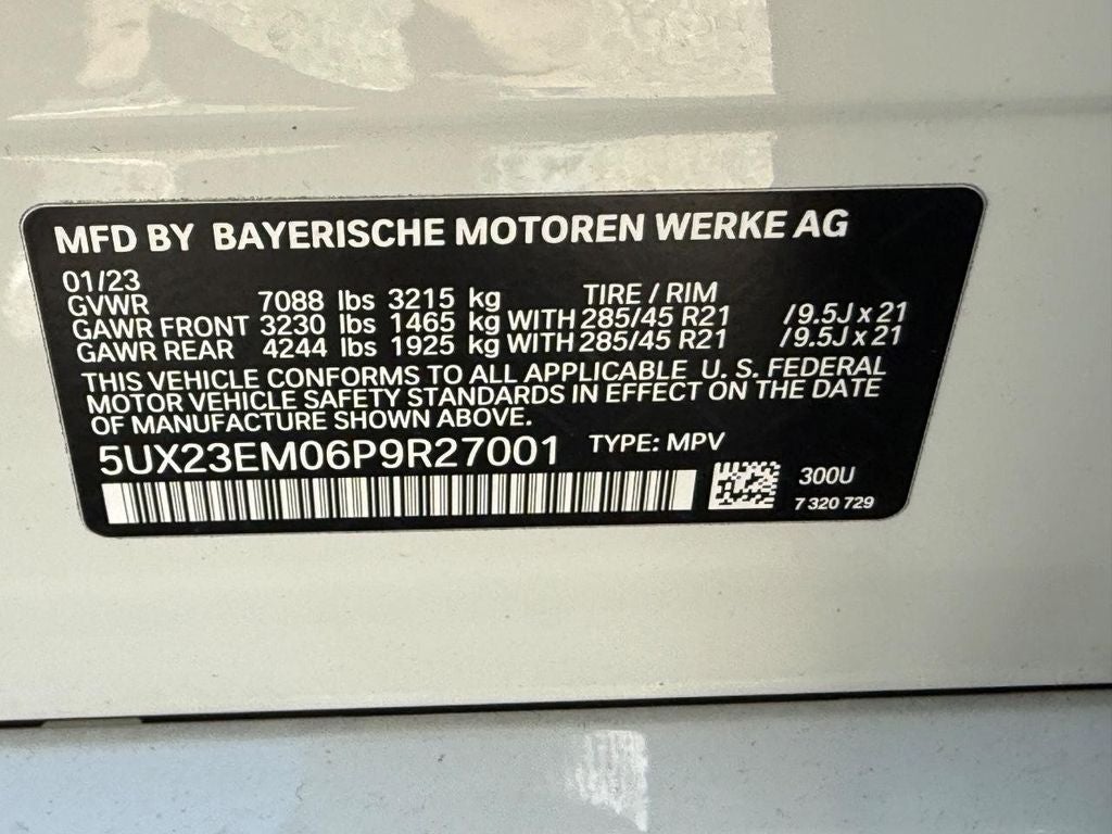 2023 BMW X7 xDrive40i