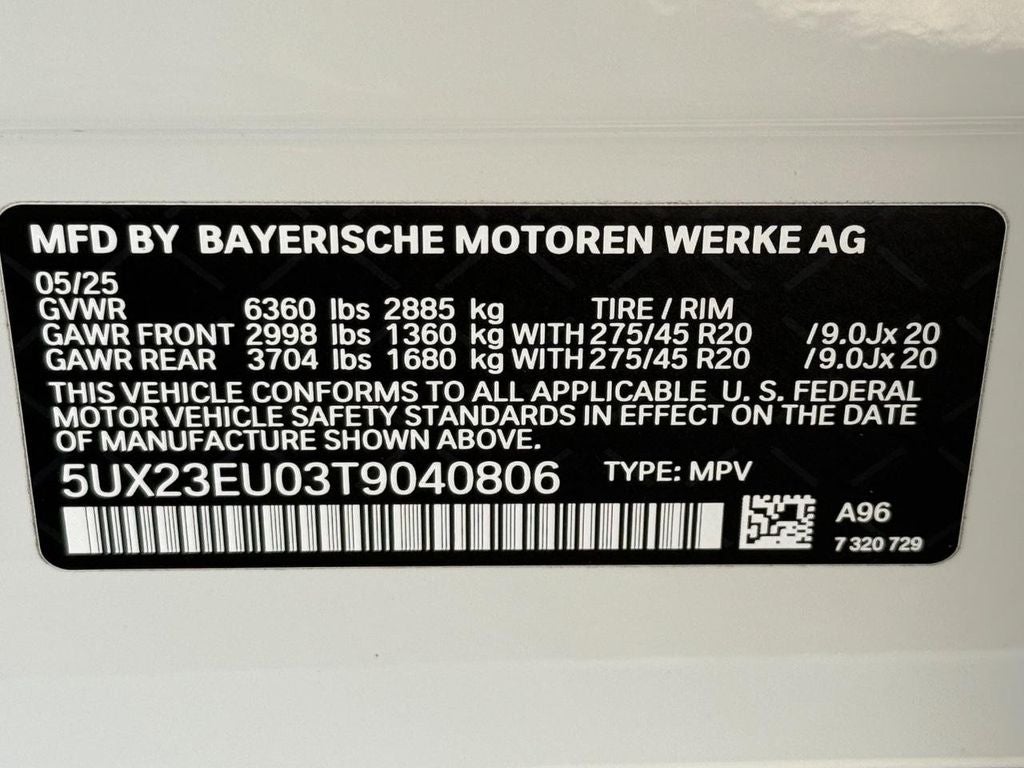 2026 BMW X5 xDrive40i