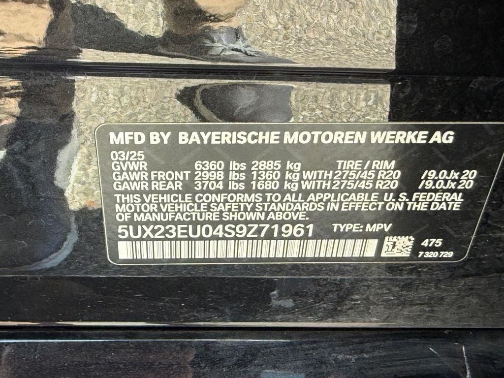 2025 BMW X5 xDrive40i