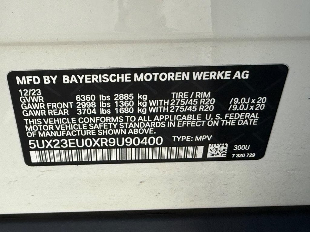 2024 BMW X5 xDrive40i