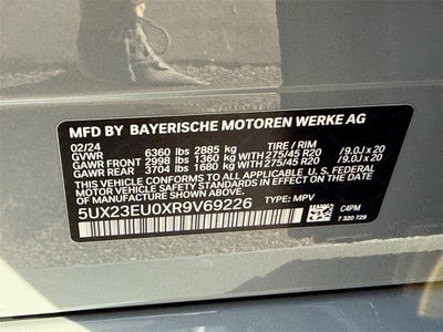 2024 BMW X5 xDrive40i