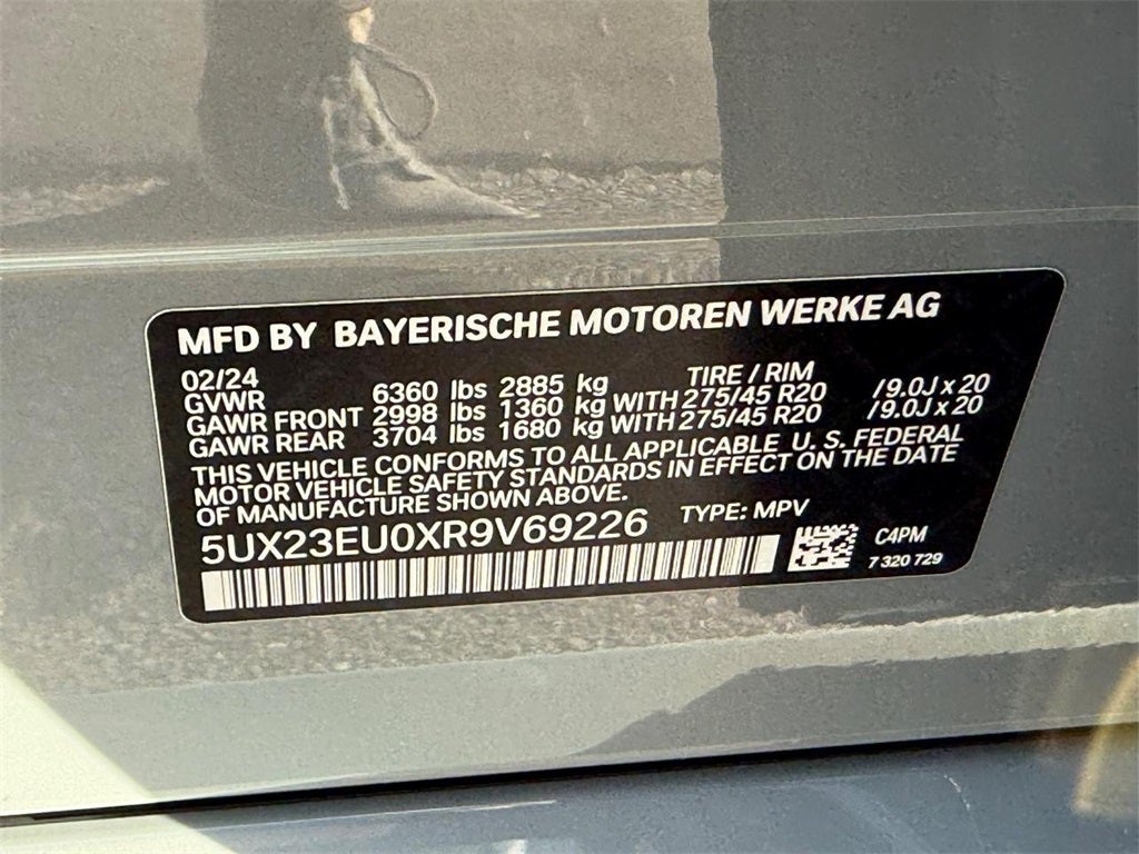 2024 BMW X5 xDrive40i