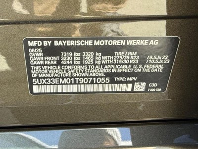 2026 BMW X7 M60i