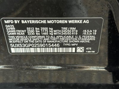 2025 BMW X3 30 xDrive