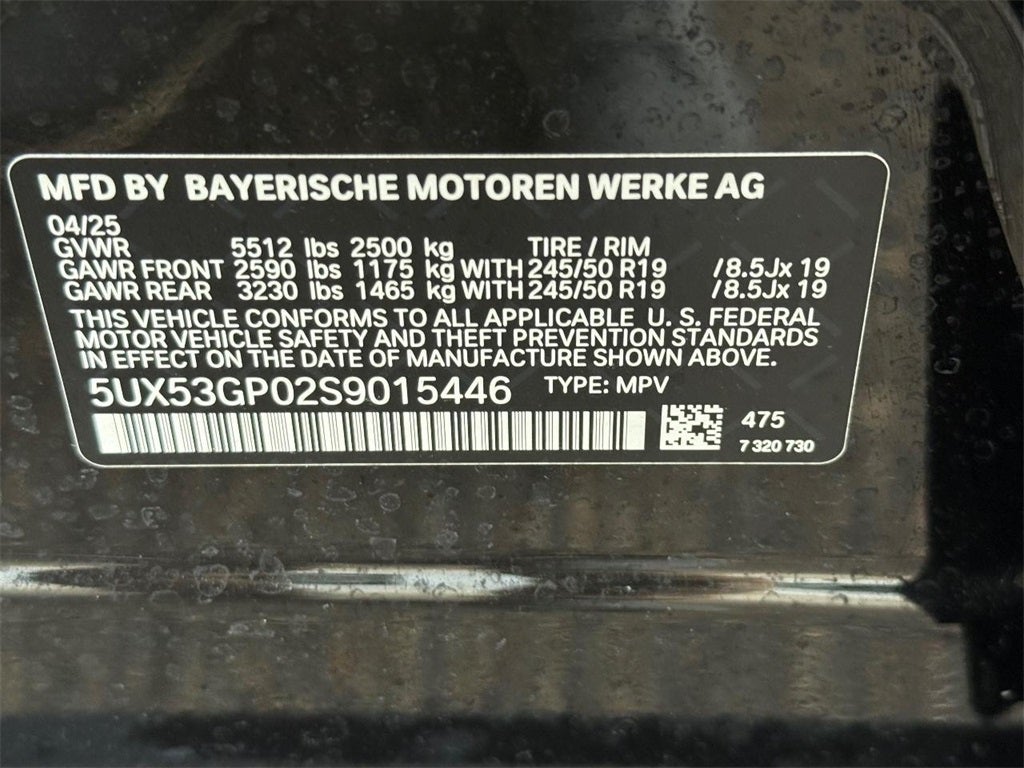 2025 BMW X3 30 xDrive