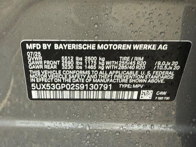 2025 BMW X3 30 xDrive