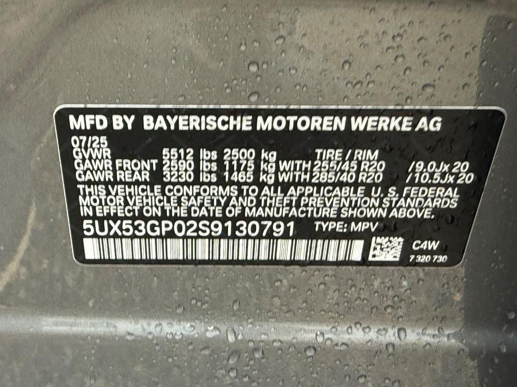 2025 BMW X3 30 xDrive