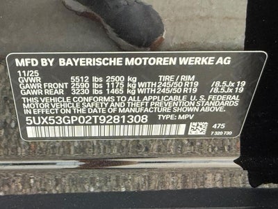 2026 BMW X3 30 xDrive