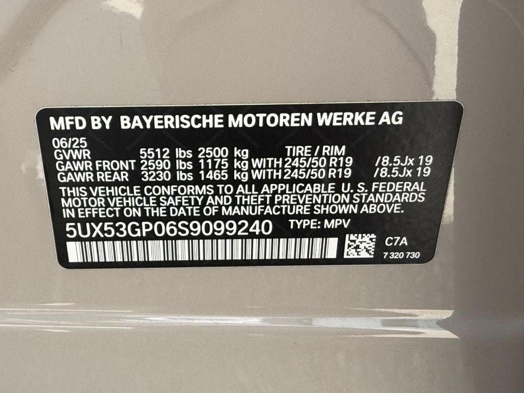 2025 BMW X3 30 xDrive