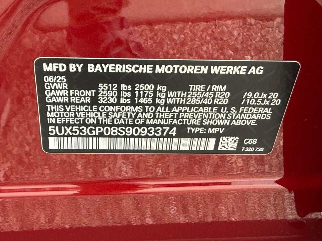 2025 BMW X3 30 xDrive