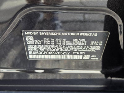 2025 BMW X3 30 xDrive