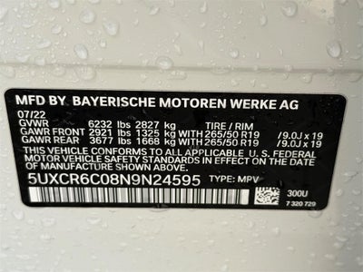 2022 BMW X5 xDrive40i