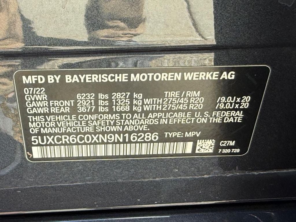 2022 BMW X5 xDrive40i