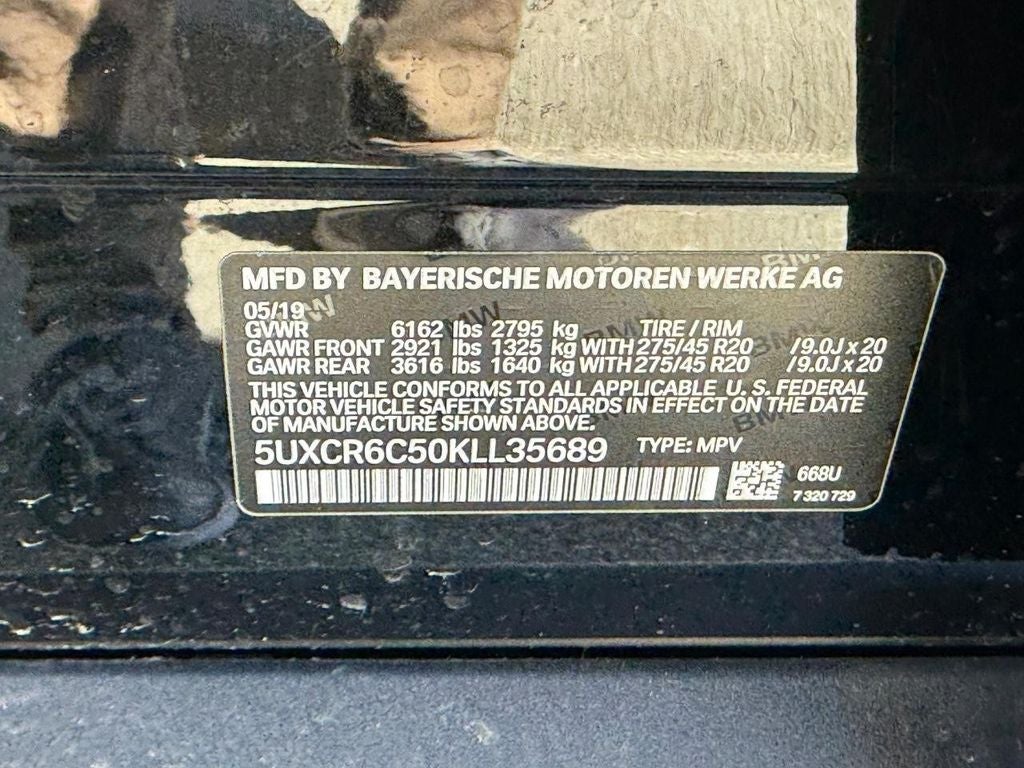 2019 BMW X5 xDrive40i