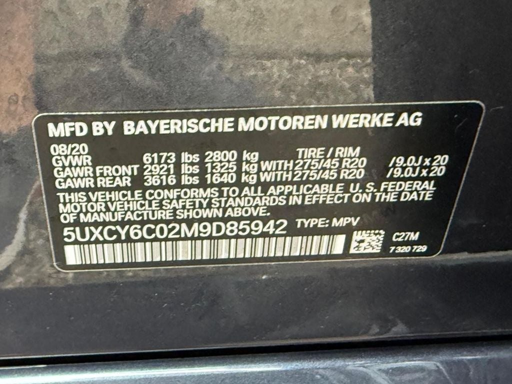 2021 BMW X6 xDrive40i