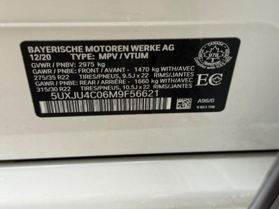 2021 BMW X5 M50i