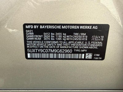 2021 BMW X3 M40i
