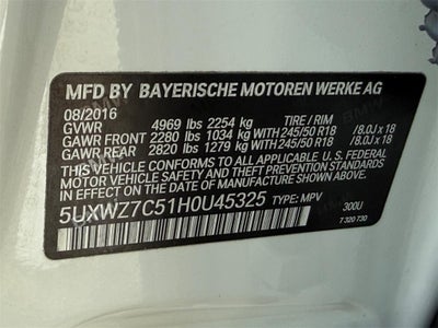 2017 BMW X3 sDrive28i