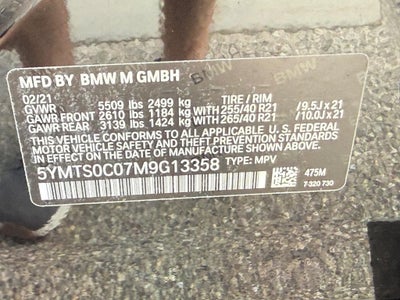 2021 BMW X3 M