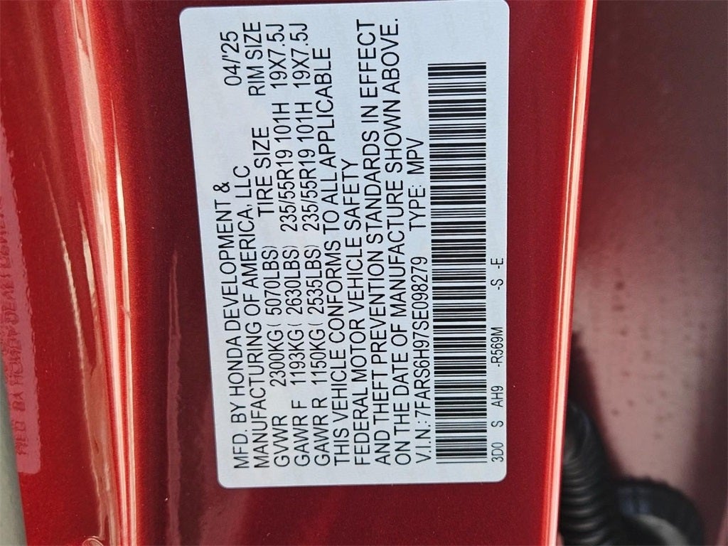 2025 Honda CR-V Hybrid Sport Touring