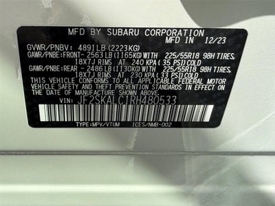 2024 Subaru Forester Limited