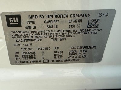 2018 Buick Encore Preferred II