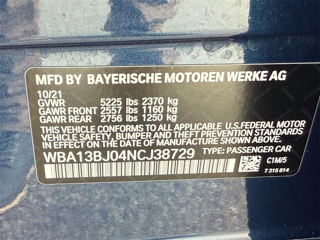 2022 BMW 5 Series 530i xDrive