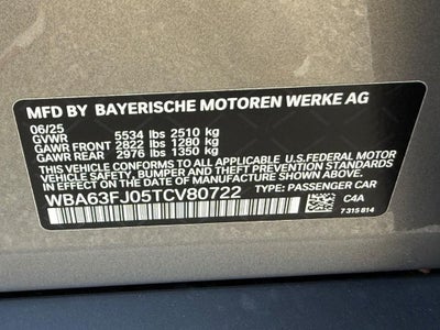 2026 BMW 5 Series 540i xDrive