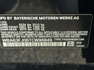 2026 BMW 5 Series 540i xDrive