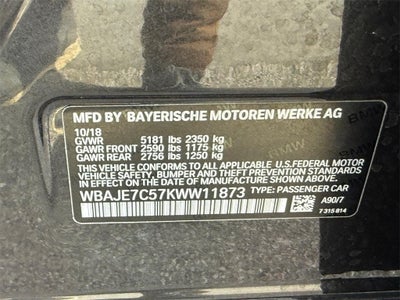 2019 BMW 5 Series 540i xDrive