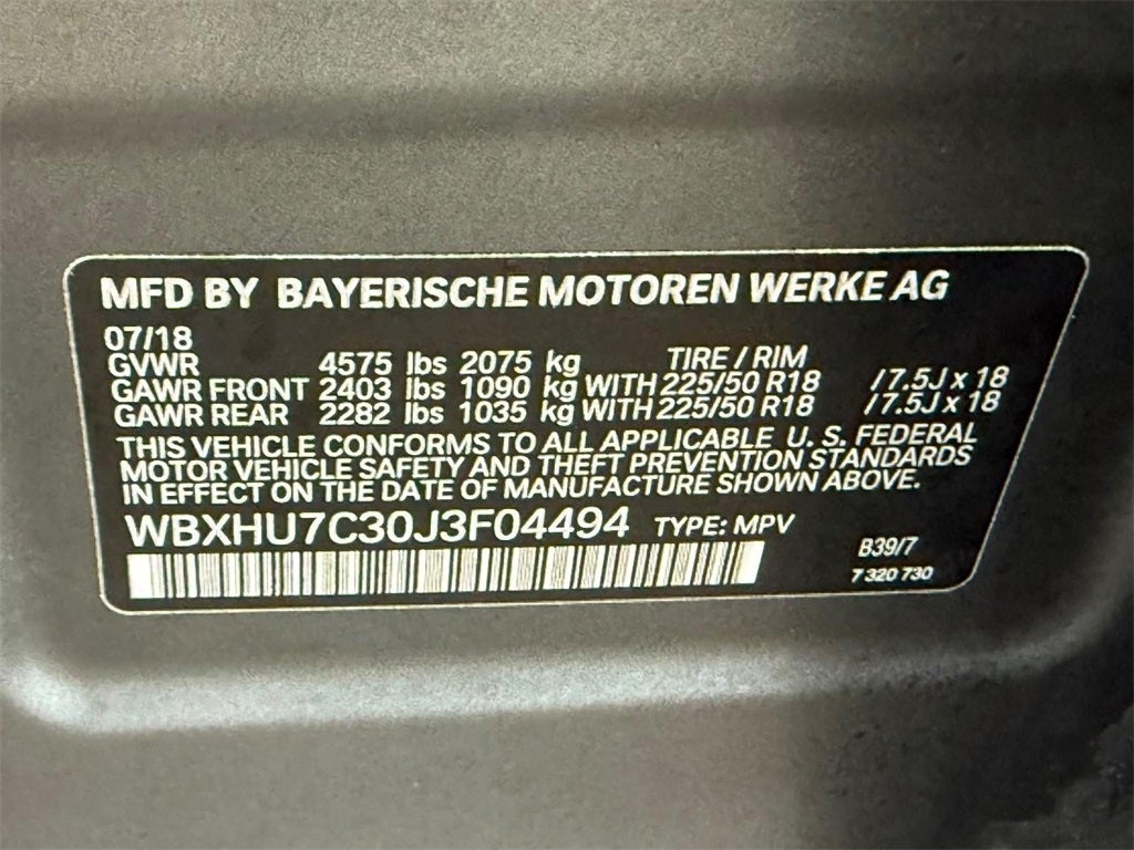 2018 BMW X1 sDrive28i