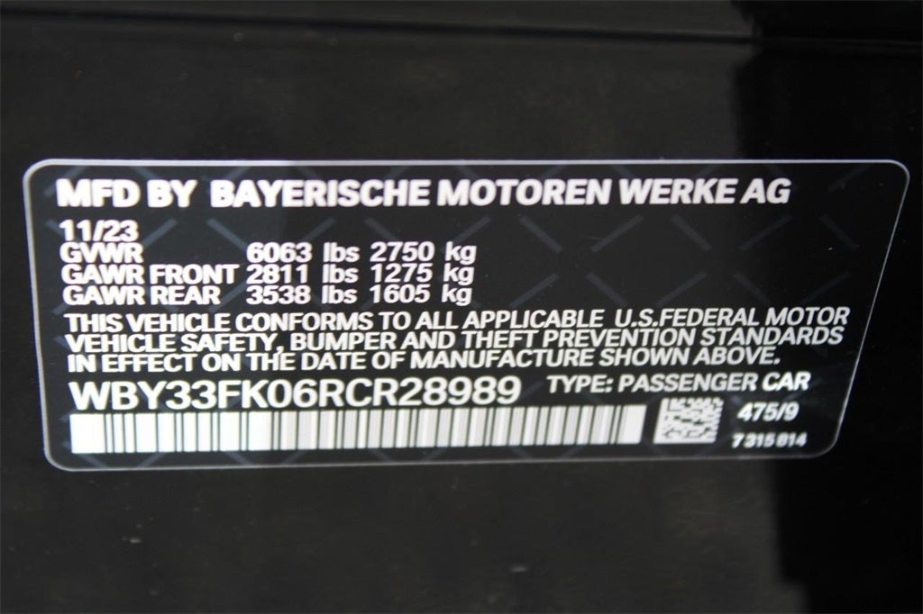 2024 BMW i5 eDrive40