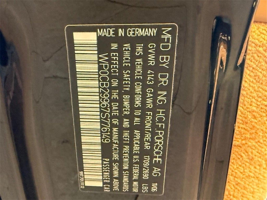 2007 Porsche 911 Carrera S