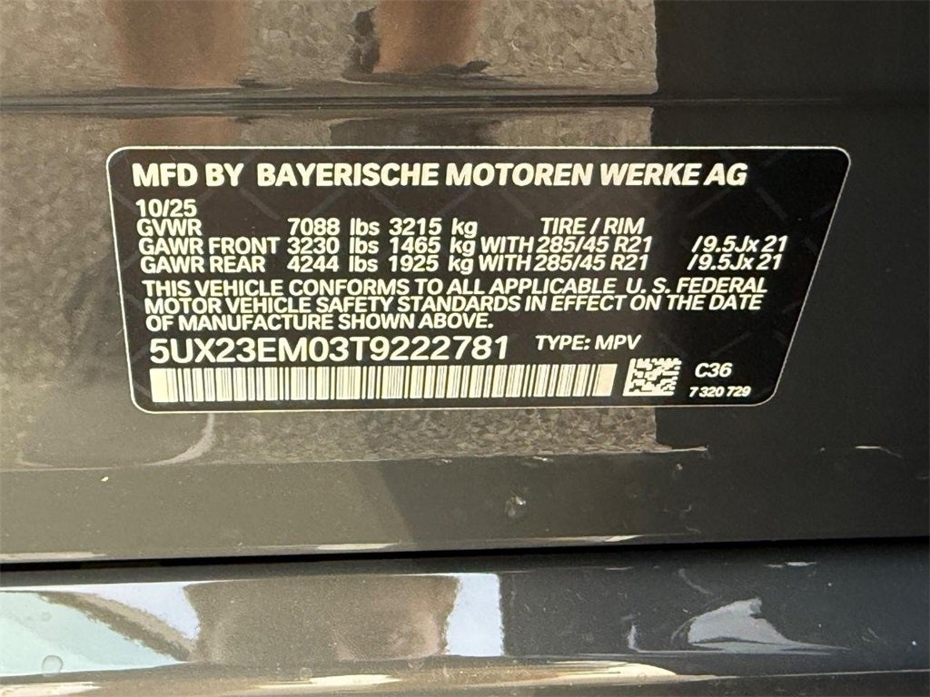 2026 BMW X7 xDrive40i