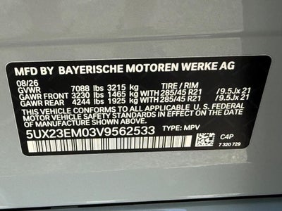 2027 BMW X7 xDrive40i