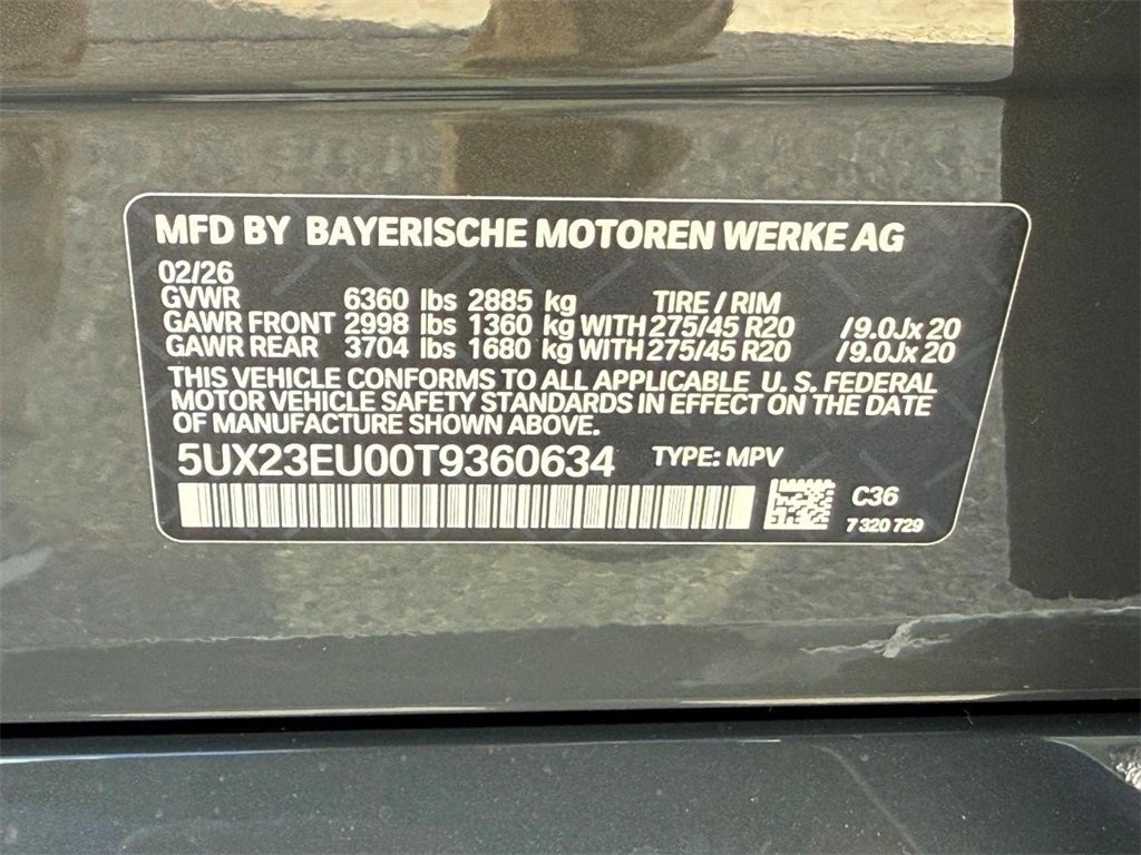 2026 BMW X5 xDrive40i