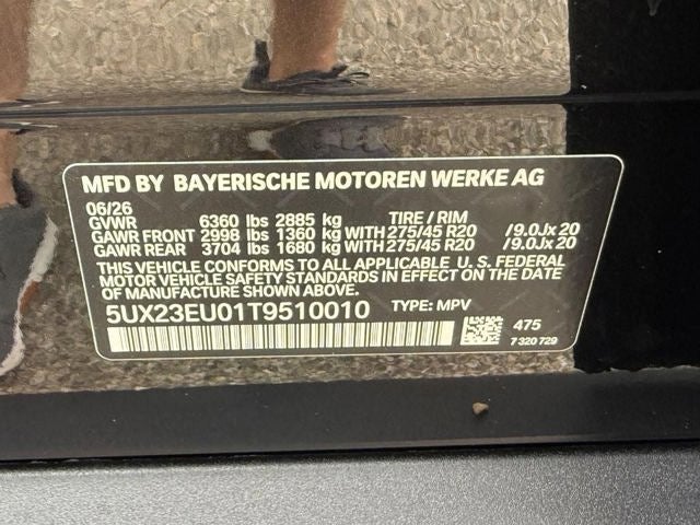 2026 BMW X5 xDrive40i