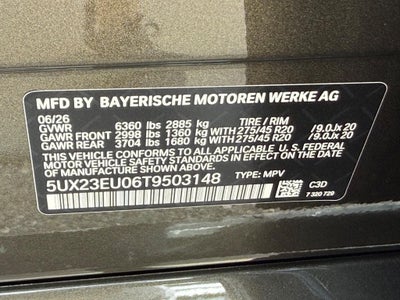 2026 BMW X5 xDrive40i