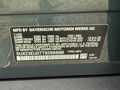 2026 BMW X5 xDrive40i