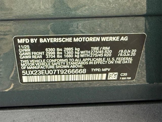 2026 BMW X5 xDrive40i