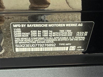 2026 BMW X5 xDrive40i